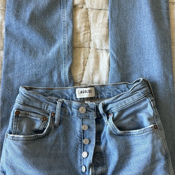 Agolde Riley Cropped in dynamic - Picture 3 of 3